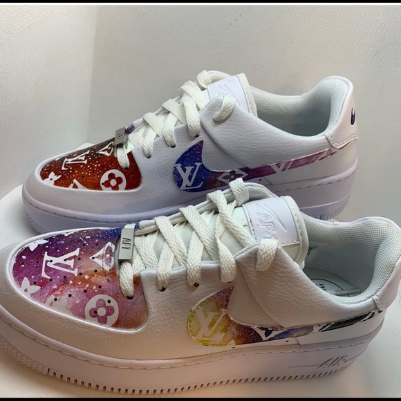 Nike AF 1 Sage “Louis Vuitton Galaxy” - Picture 3 of 10